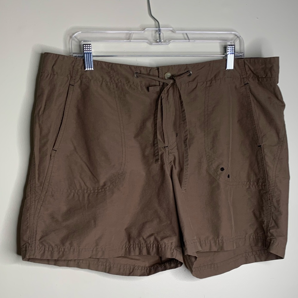 Columbia Drawstring Cotton Blend Shorts Sz L